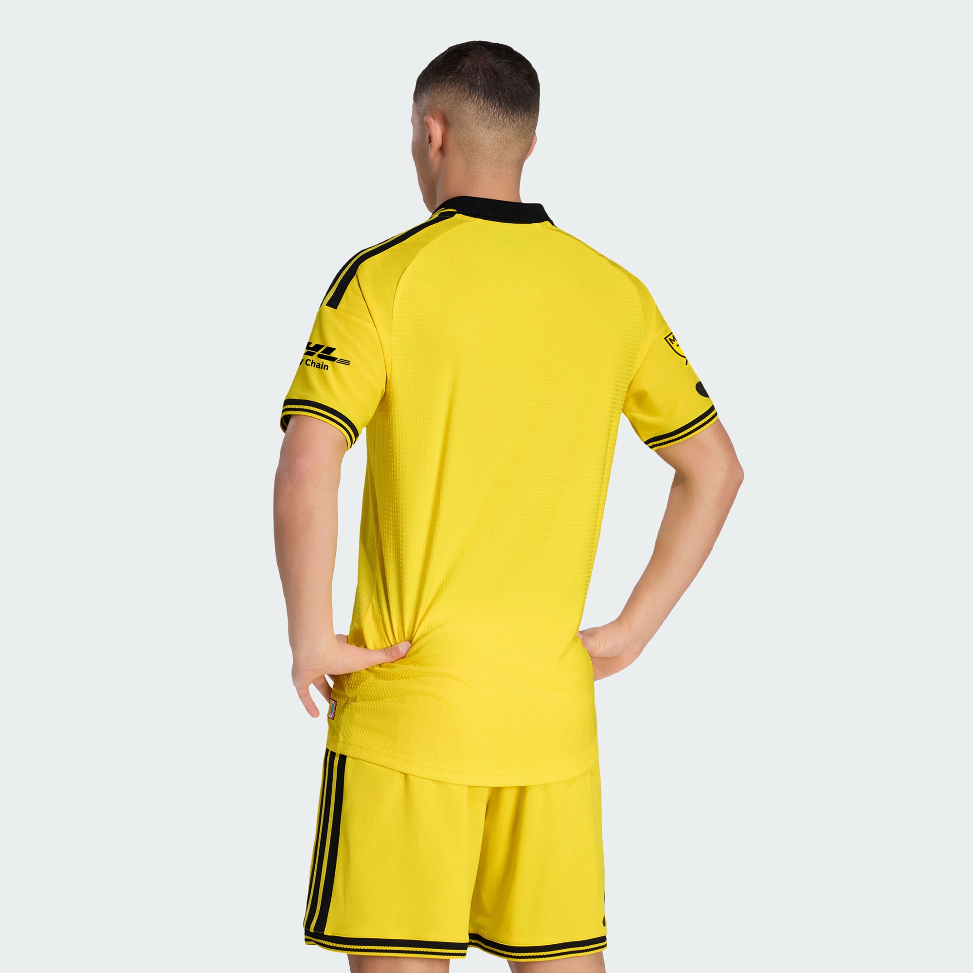 [SJH] Columbus Crew 2026 The Crafted for Excellence Kit On-Field Authentic Patch Jersey - Yellow