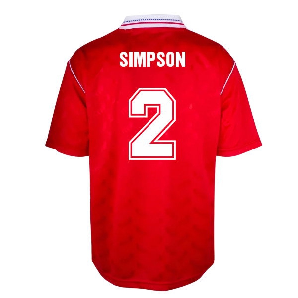 [HP] Leicester City 1990 Bukta Third Retro Shirt (SIMPSON 2)