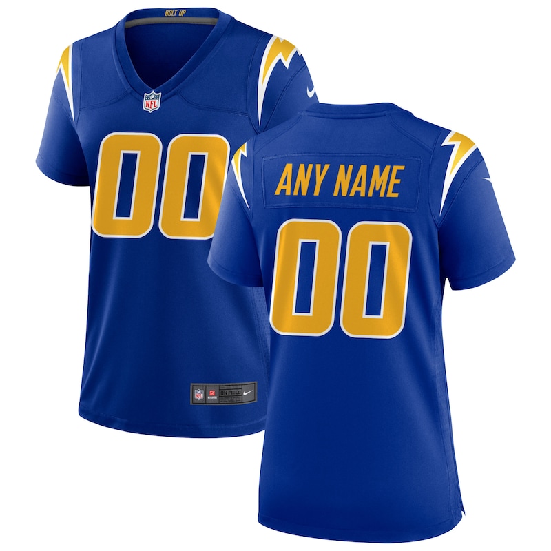 None  LA Chargers Bold Game-Ready Jersey Game Day Wear