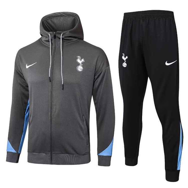 2425 Tottenham Hotspur Grey Tracksuit - Official Replica 8127