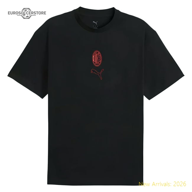 Match-Day 2025-2026 Ac Milan Ftblstatement Cellerator Tee (Black)
