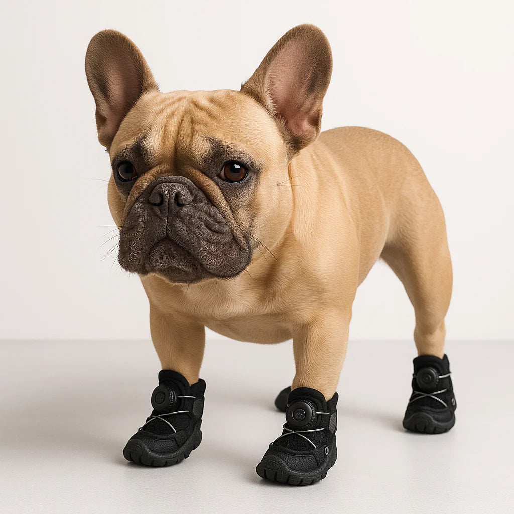 Swivel Button Footwear For Summer Paw Protection | Non-slip Design