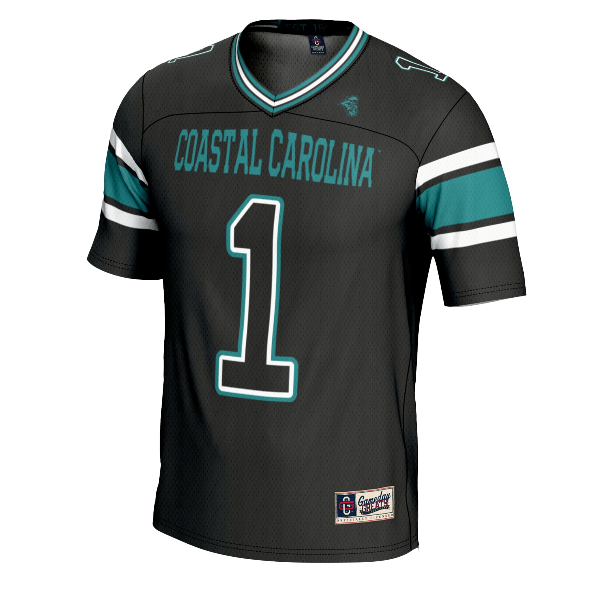 Coastal Carolina Chanticleers #1 Football Jersey - Black | Stadium Series 2026