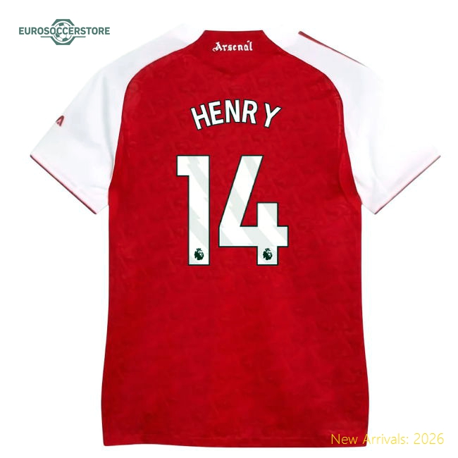 Arsenal Womens Henry Elegant Jersey Dri-fit Flexible Comfortable
