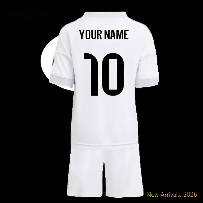 Real Madrid 2024-25 Home Fan Version For Adults Name) Football Shirt