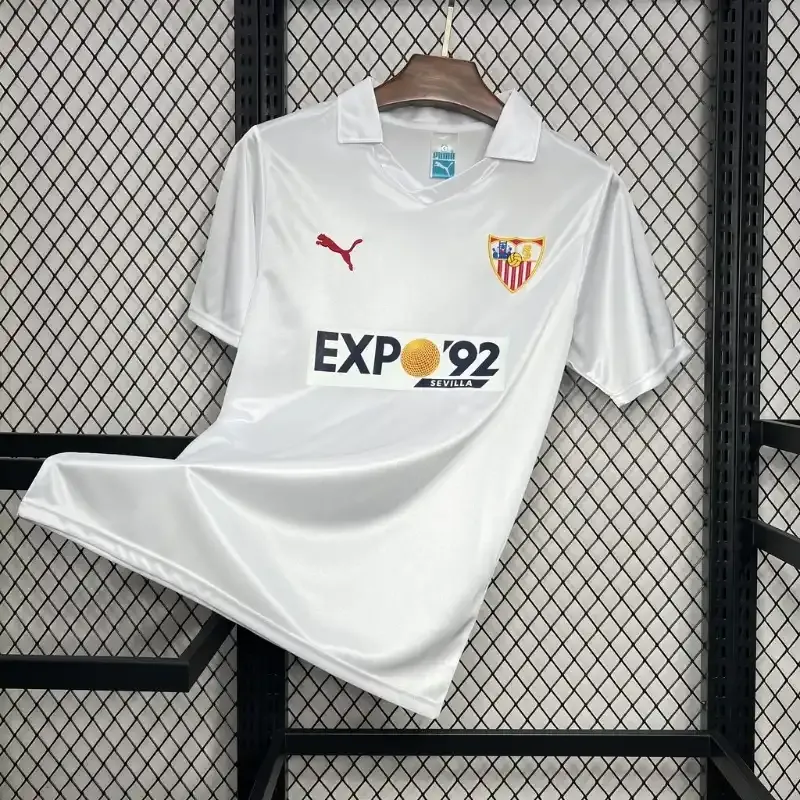 Cheap 1987-1990 Sevilla FC Jersey retro kit