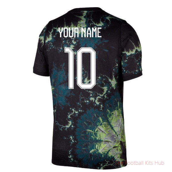 2026-2027 Netherlands Home Goalkeeper Shirt (Black) (Your Name)