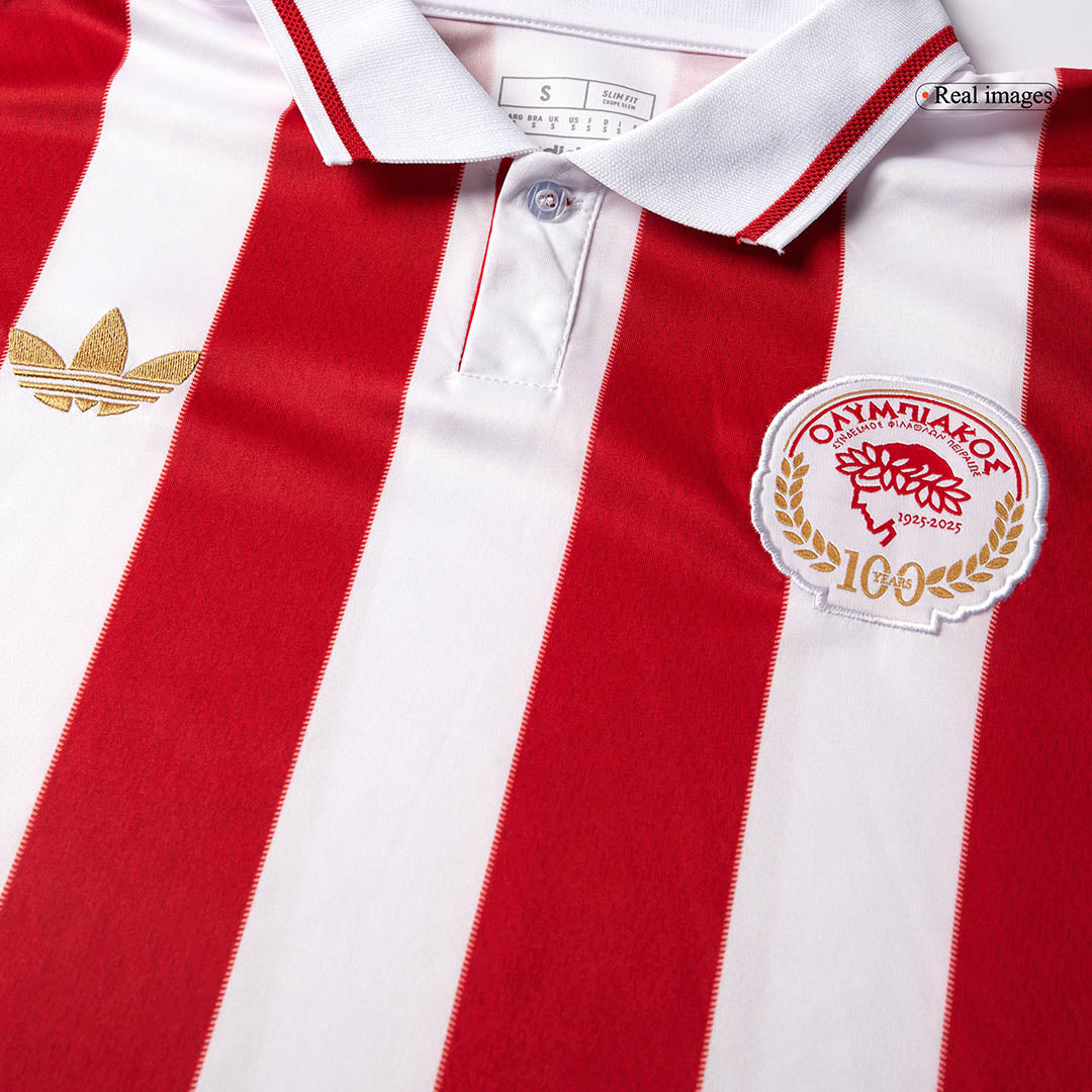 Olympiacos Soccer Jersey 2024/25 - 100th Anniversary Authentic Kit