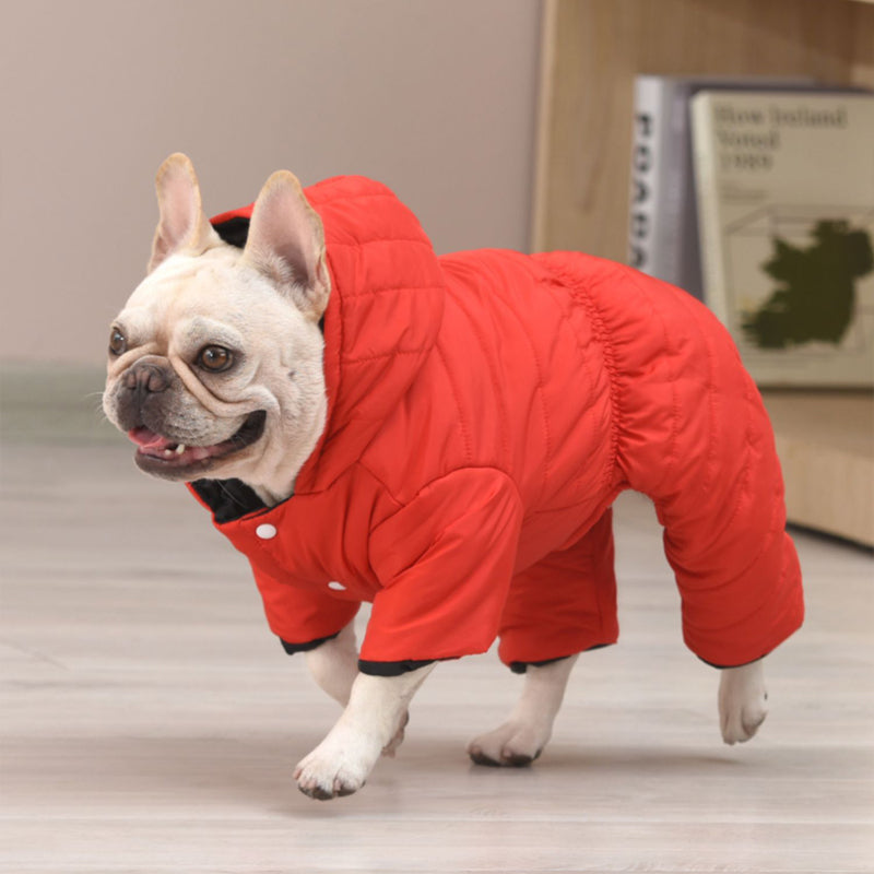 French Bulldog Snugsnout Windproof Snow Coat For French Bulldogs Winter