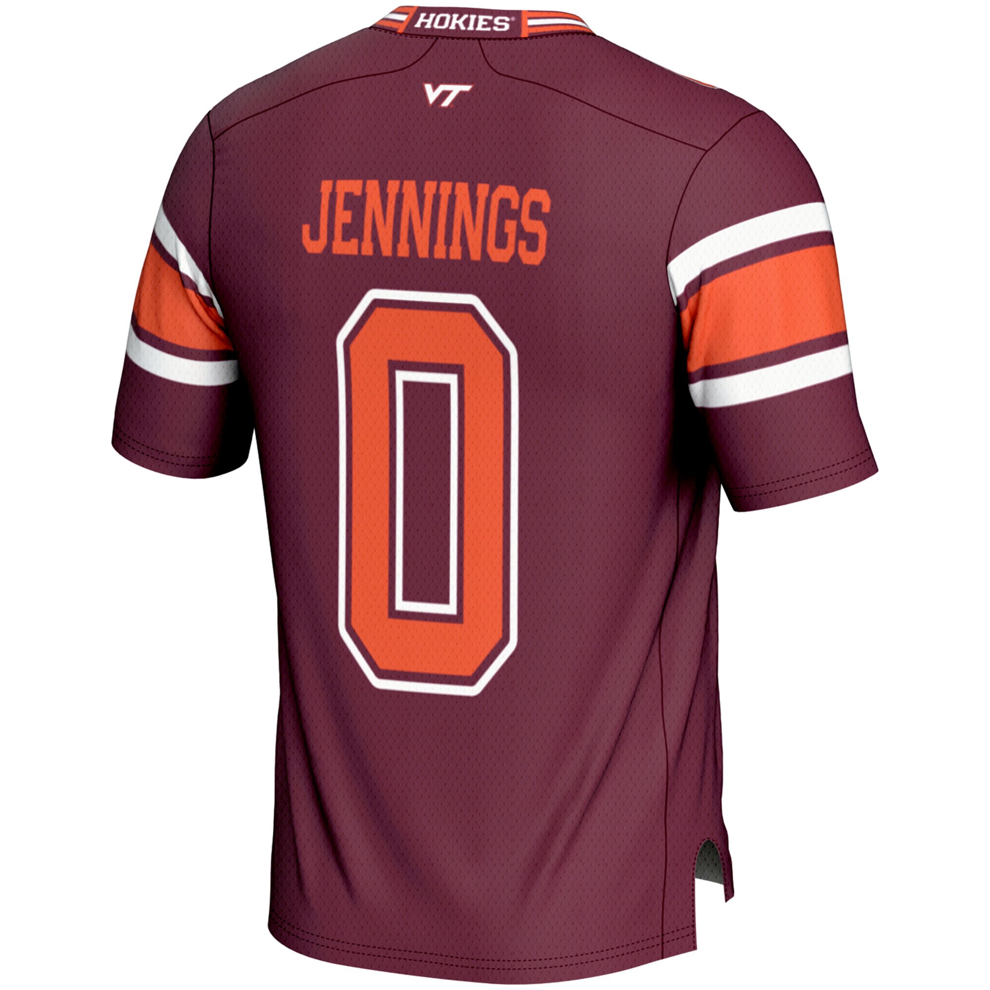 [NJP] Ali Jennings Virginia Tech Hokies GameDay Greats Youth NIL Player Football Jersey - Maroon