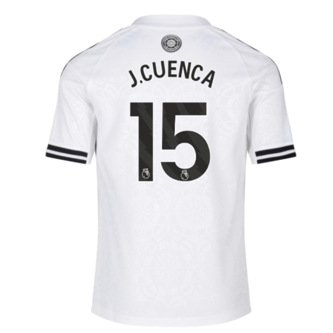 Fulham Fulham Home Shirt Kids J Cuenca #15 Top Tier Replica Fresh ...