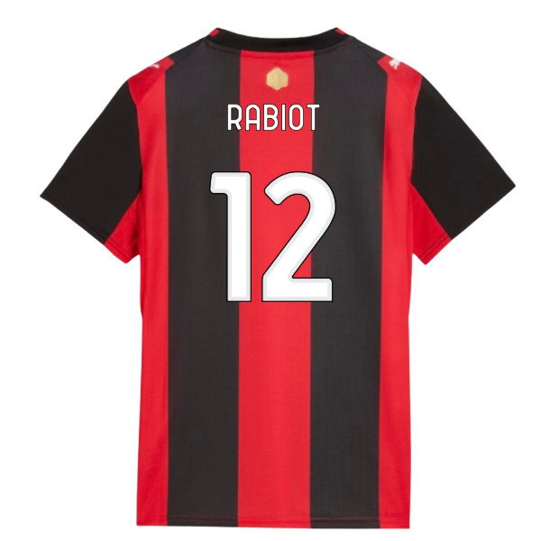 [HP] 2026-2027 AC Milan Home Shirt (Womens) (Rabiot 12)
