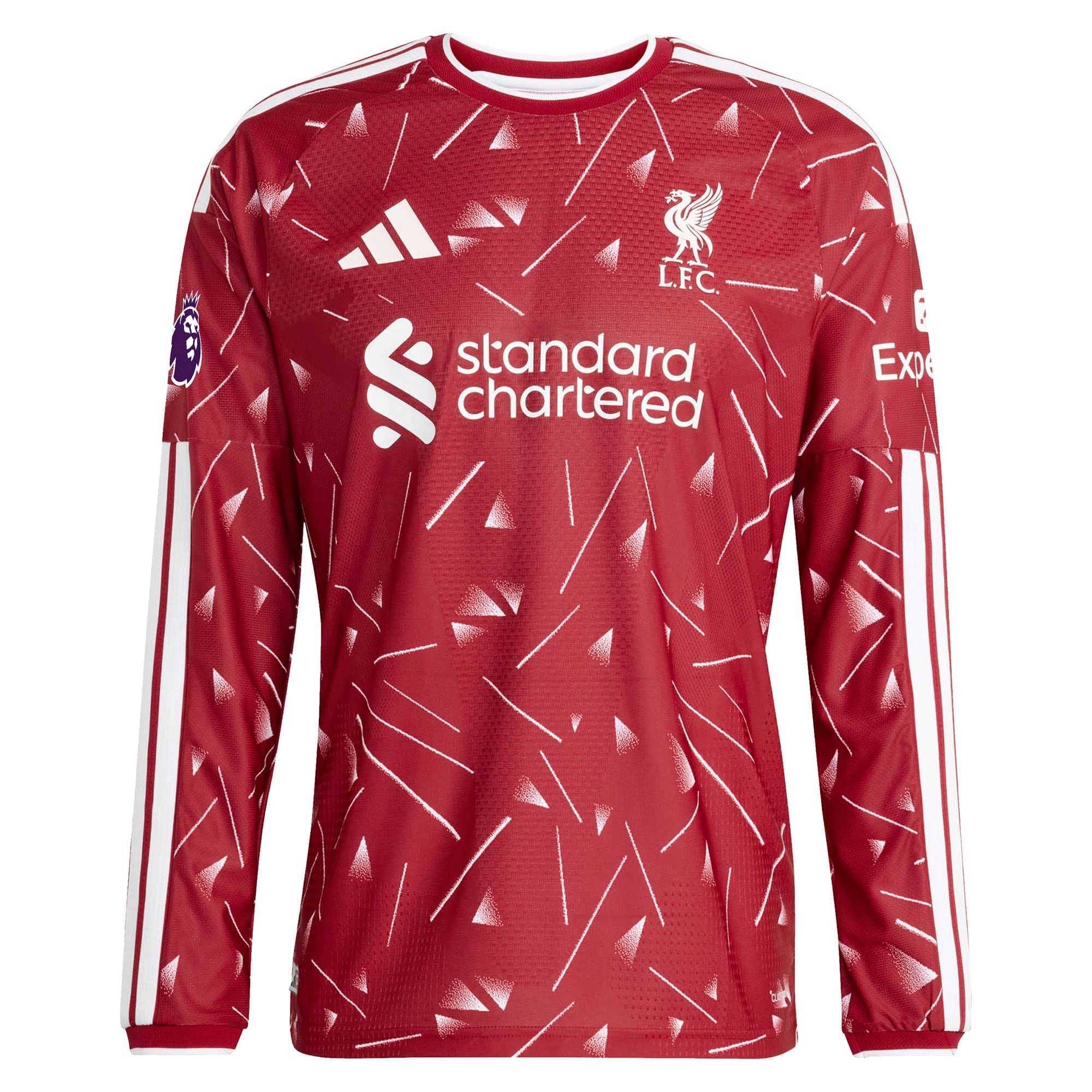 [JED] Virgil van Dijk Liverpool 2026/27 Home On-Field Authentic Long Sleeve Jersey - Red