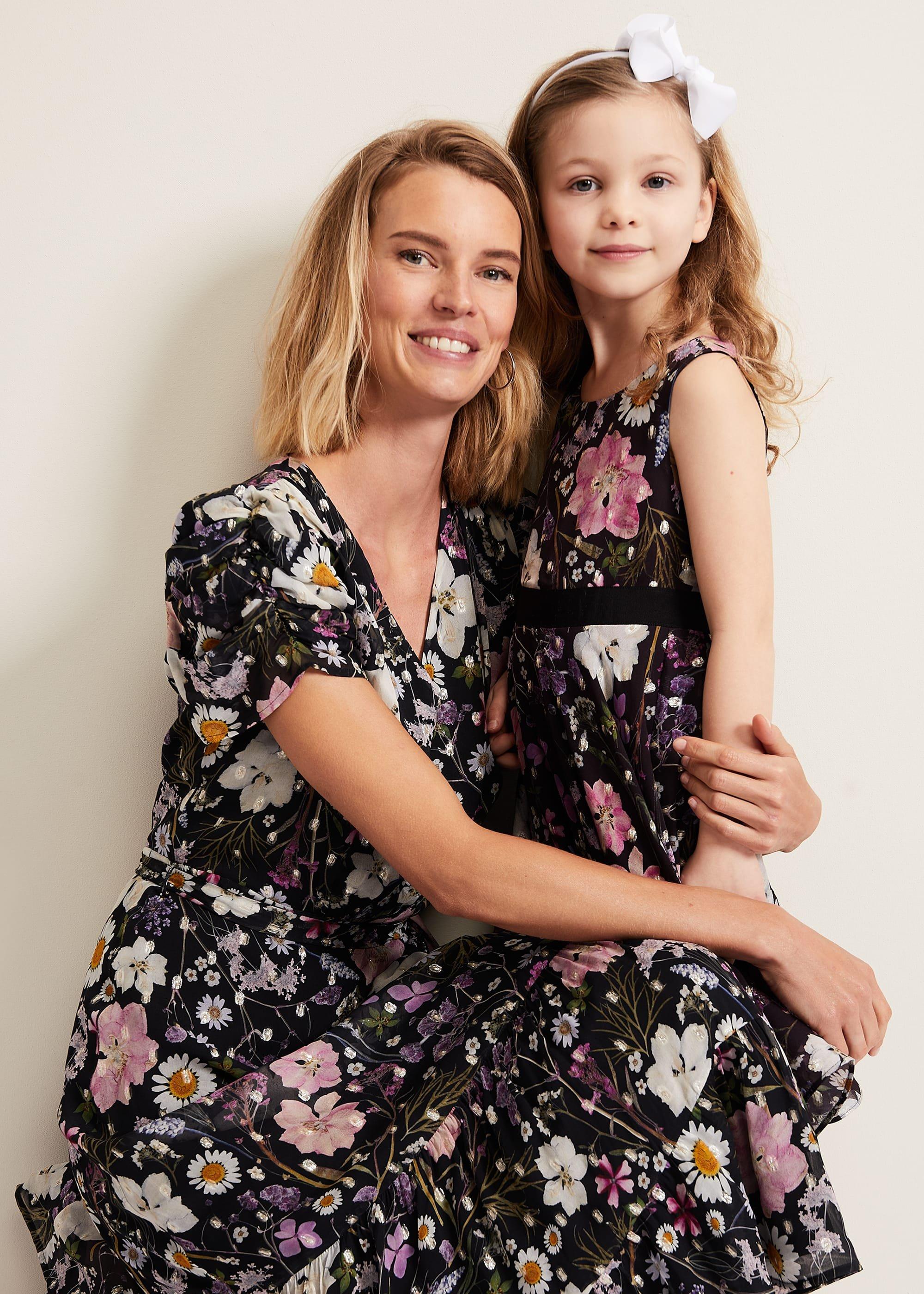 Remy Floral Shimmer Dress