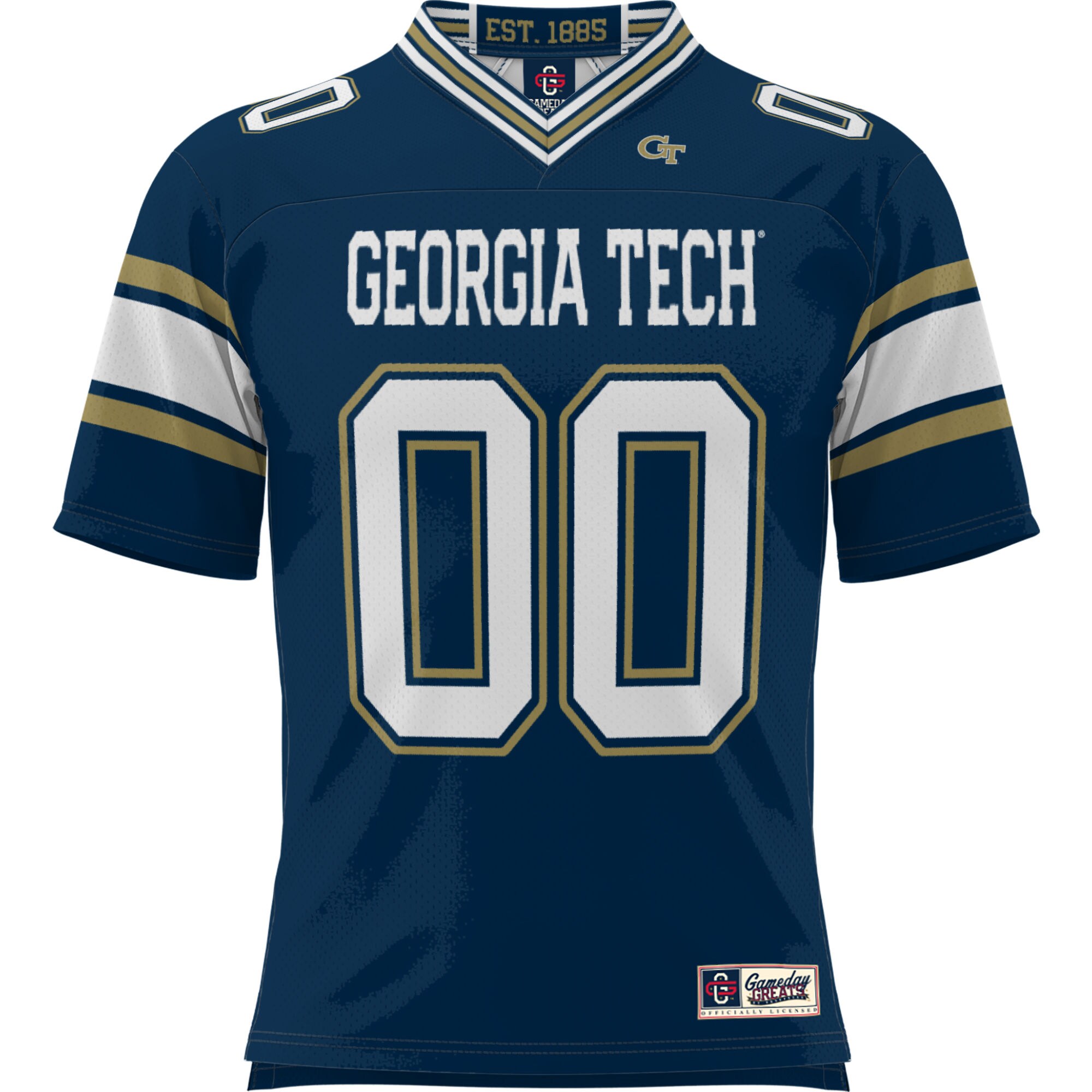 Georgia Tech Yellow Jackets GameDay Greats NIL Pick-A-Player Football Jersey - Navy