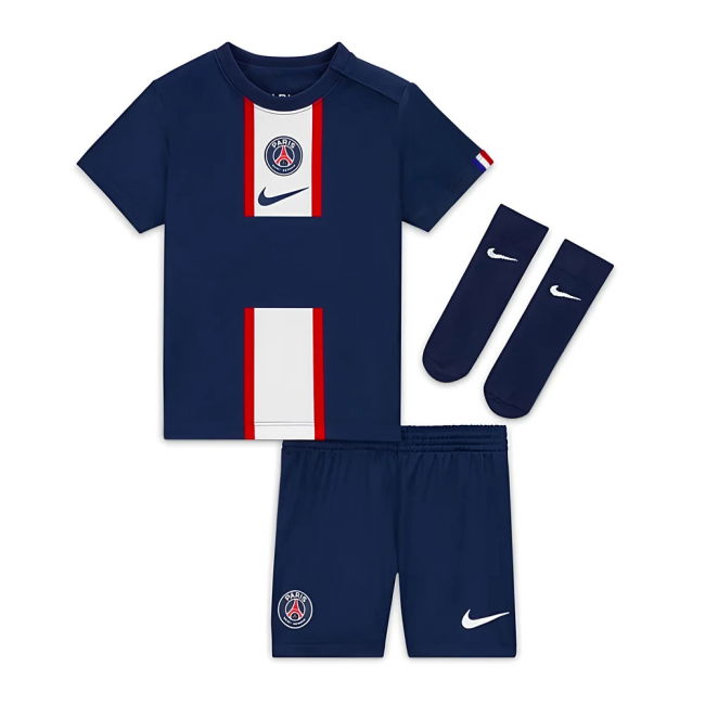 Kids Premium PSG 2022-2023 Home Uniform
