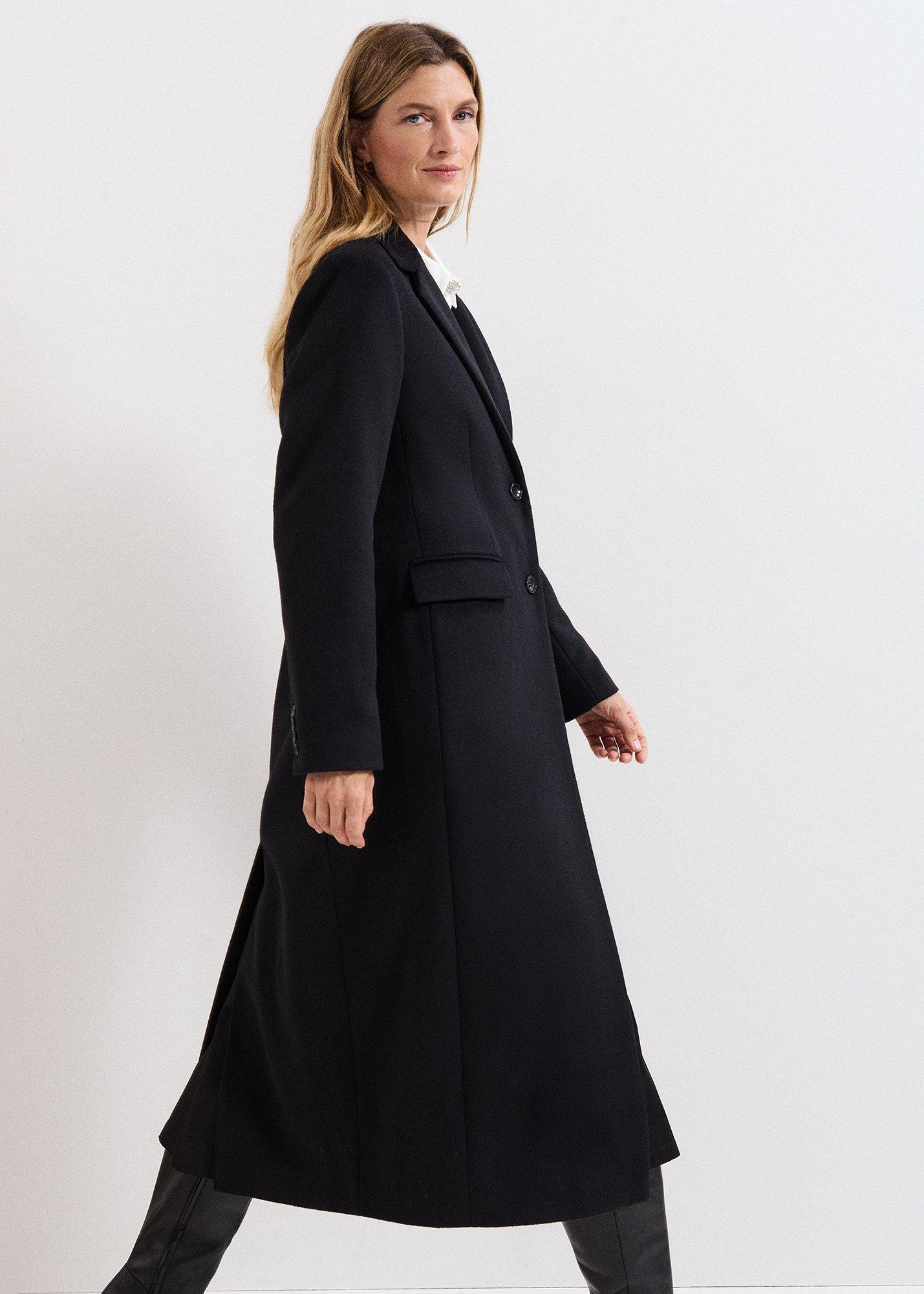 Lydia Long Wool Coat