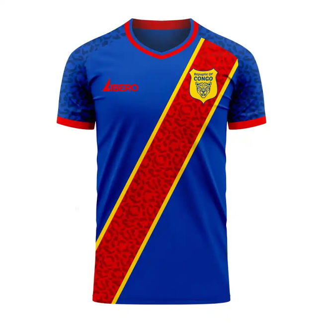 Congo 2025 Congo Soccer Team Fan Shirt - Adults Version