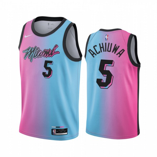 Nike Heat Blue Miami Heat #5 Jersey - Great Value Basketball Jersey
