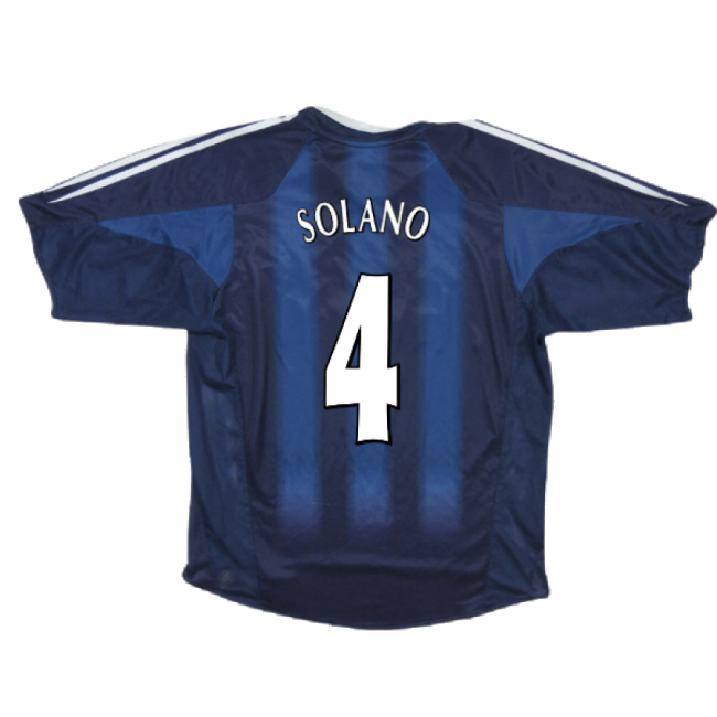 Newcastle Away Shirt Excellent S Solano #4 Superior Craftsmanship ...