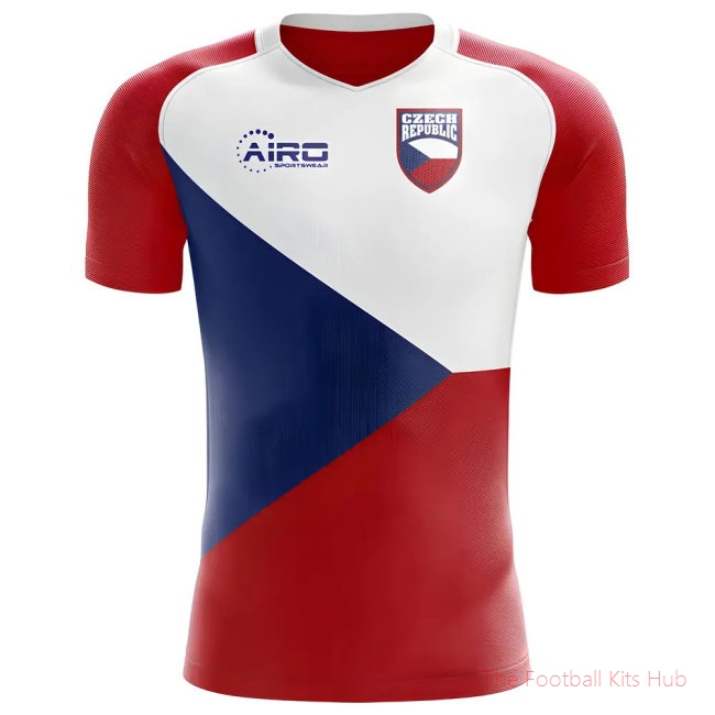 2025-2026 Czech Republic Home Concept Football Shirt - Womens