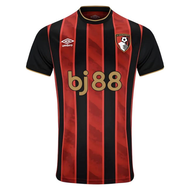 Bournemouth 2025-2026 Home - Authentic Fan Edition - Durable Fabric