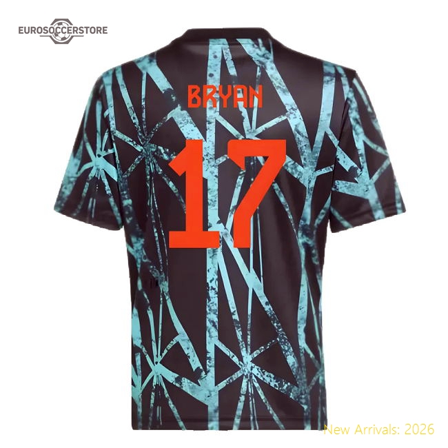 Non-toxic Football Team Kids Jersey Bryan 2024-2025 Aeroready