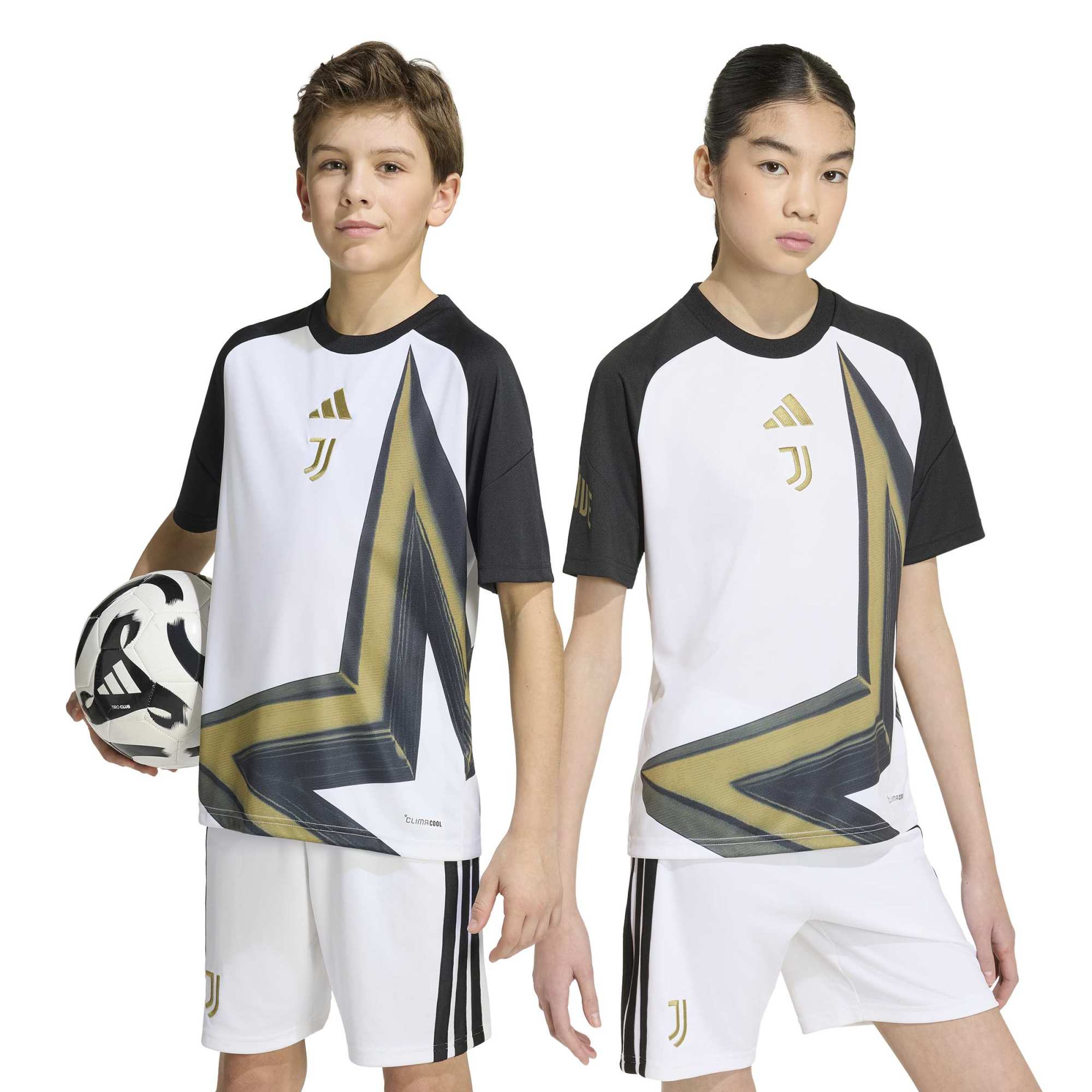 [SJH] Juventus Youth 2026/27 Home Pre-Match Training Jersey - White