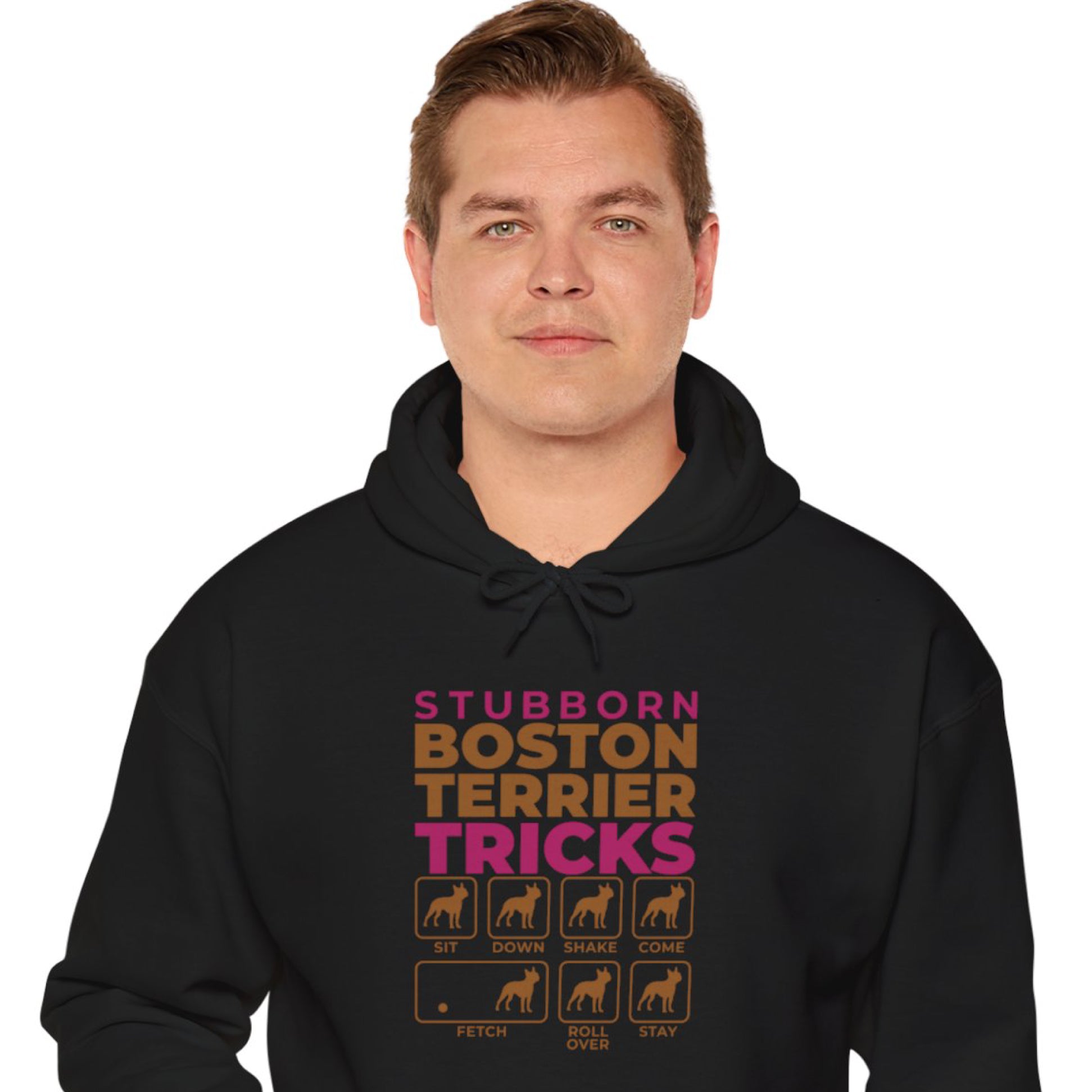 Fashion-Forward Spielberg - Unisex Hoodie For Boston Terrier Lovers f...