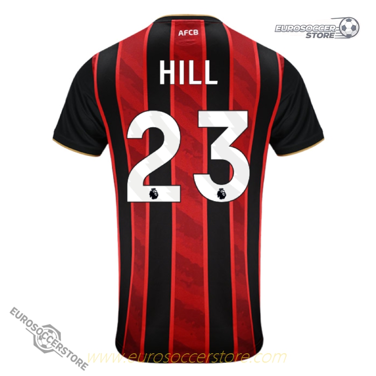 Bournemouth 25-26 Home HILL 23 Jersey Version