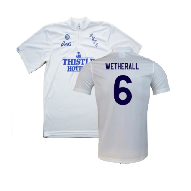 1995-1996 Leeds Shirt (Excellent) (Wetherall 6) (Excellent)