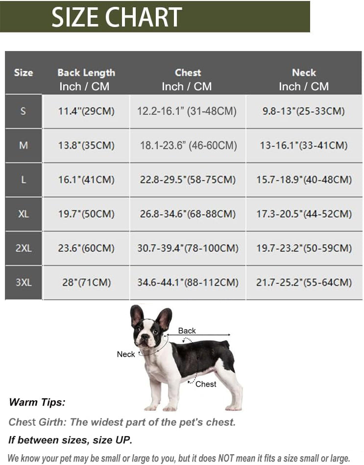 French Bulldog Reflective Coat with Adjustable Buckle and Fleece Turtleneck