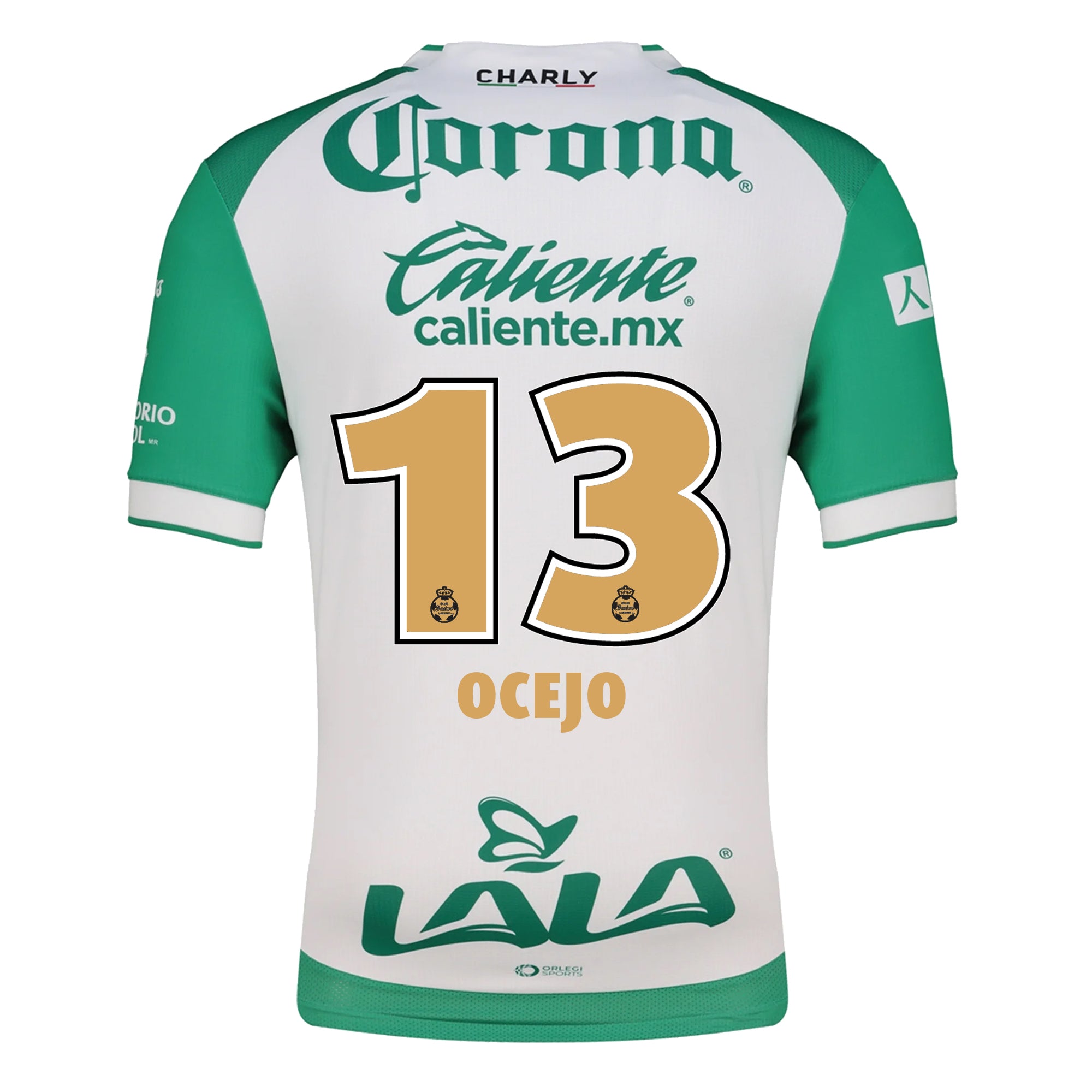 Santos Laguna Laguna 2025-2026 UCL Home Jersey – Authentic Shirt