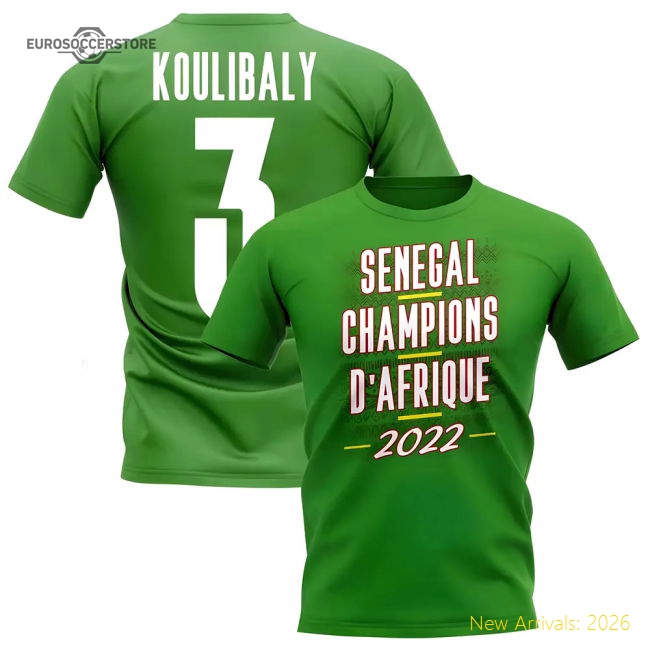 Elite Kalidou Koulibaly 2022 Teranga Lions African Nations Winners