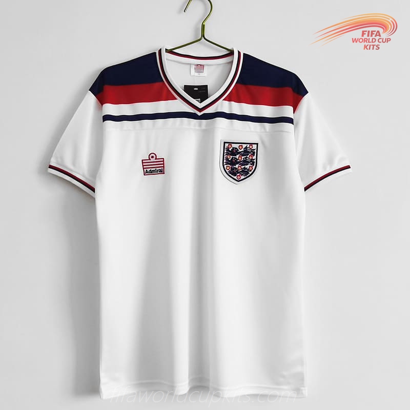 England 1982 vintage First Choice Soccer Kit
