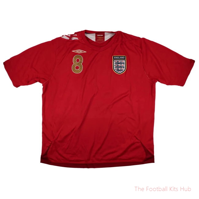 England 2006-08 Away Shirt (XXL) Lampard #8 (Excellent)