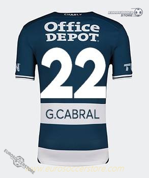 G.Cabral's Pachuca 22 Home Jersey for the 24-25 Season
