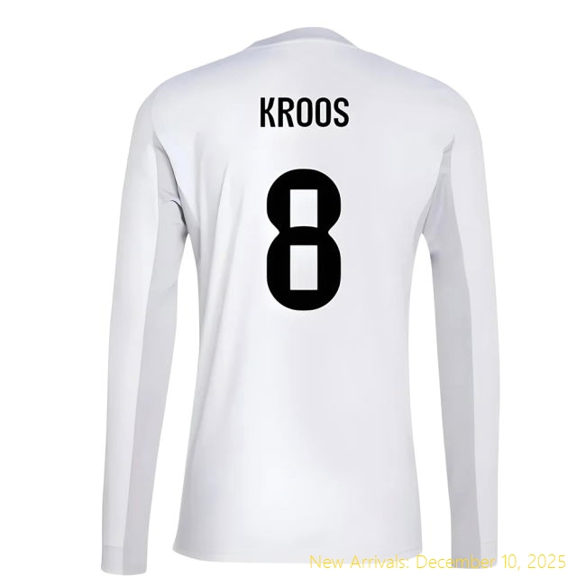 2025-2026 Real Madrid Home Shirt - Elite Uniform (Kroos 8)