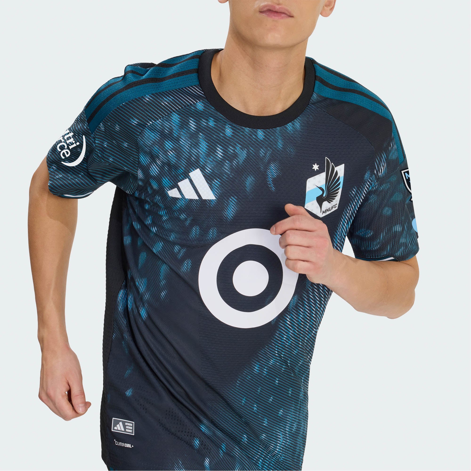 [JED] Minnesota United FC 2026 The Decade Kit On-Field Authentic Patch Jersey - Black