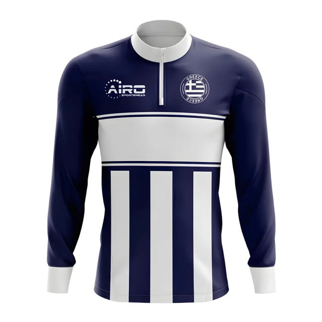 Premium Greece Concept Football Jersey Football Lightweight