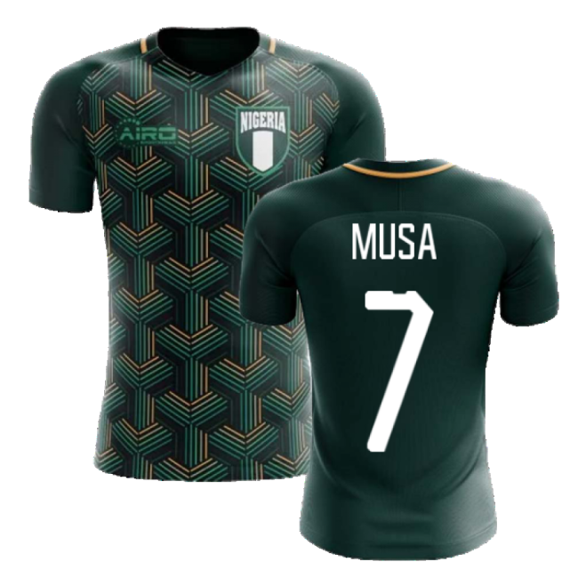 Aero-Dynamic 2025-2026 Nigeria Third Concept Football Shirt (Musa 7) -