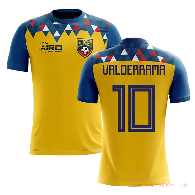 [LK] 2025/26 Colombia Football Shirt (Valderrama 10)