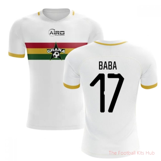 2025-2026 Ghana Away Concept Football Shirt (Baba 17)