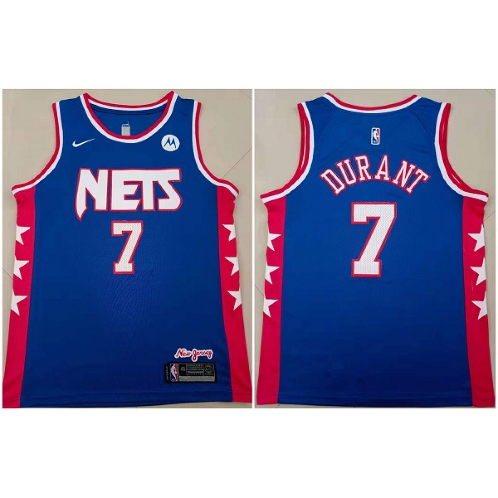Performance Kevin Durant7 Brooklyn Nets Jersey Blue - - Basketball Fan Gear
