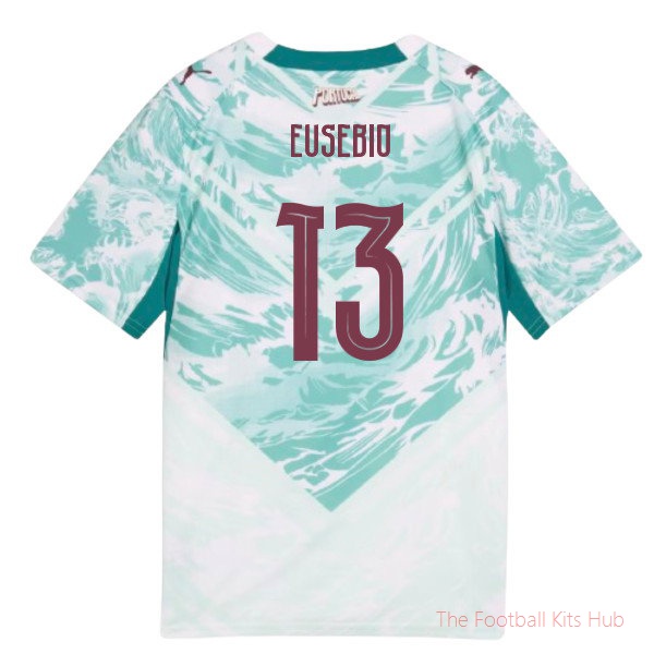 [LK] 2026/27 Portugal Away Shirt (Kids) (Eusebio 13)
