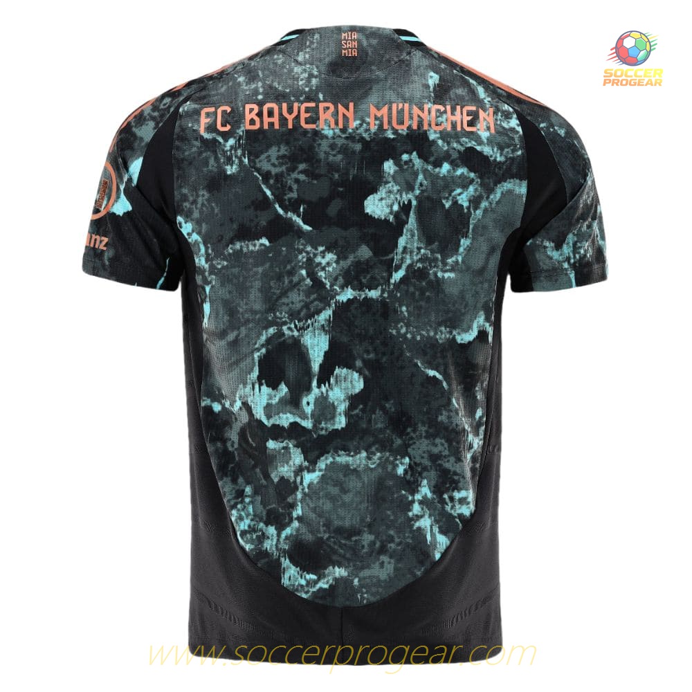 Team Soccer Football Shirt Player Version Bayern Munich Away 2024-2025 Season