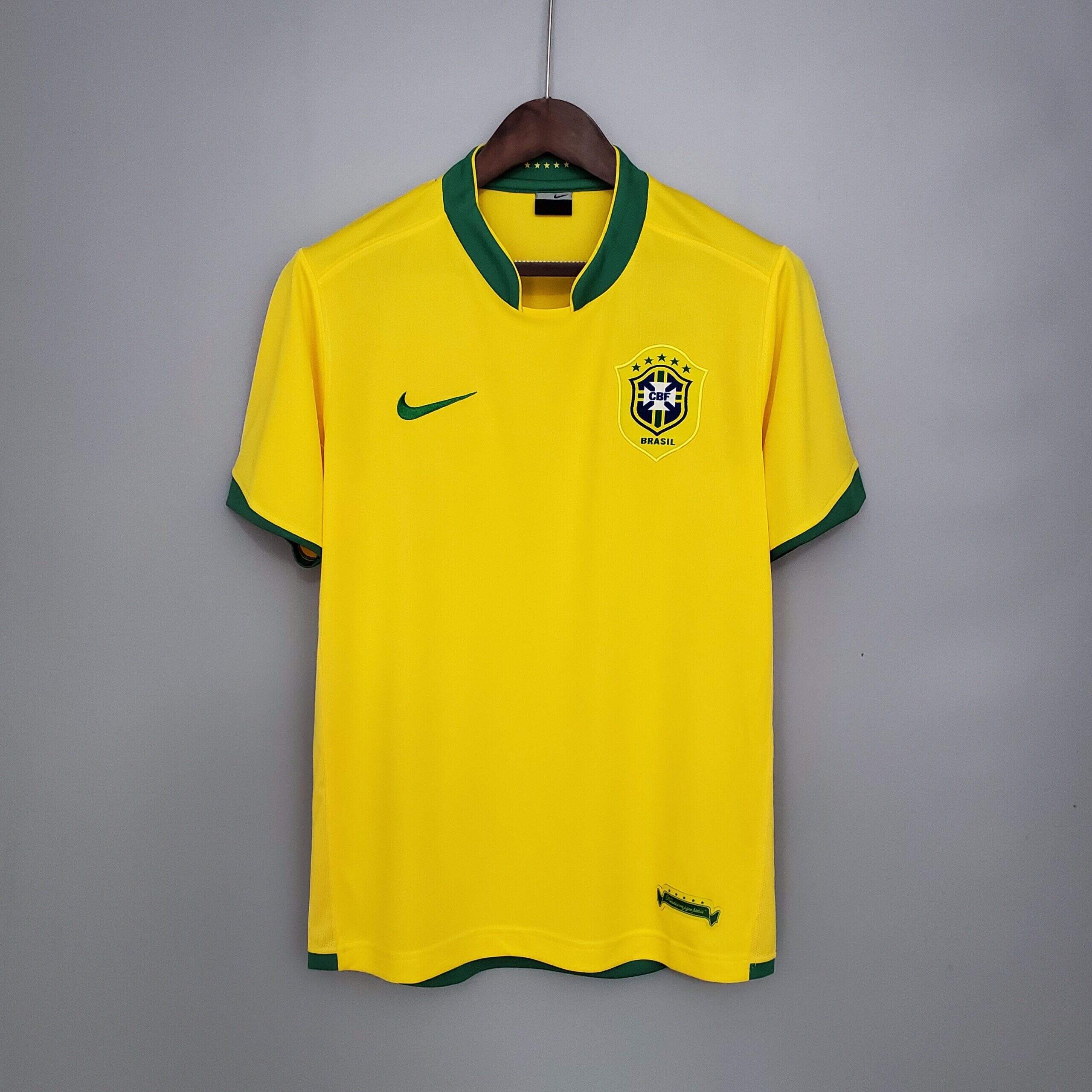 Cheap 2006 Brazil Home kit
