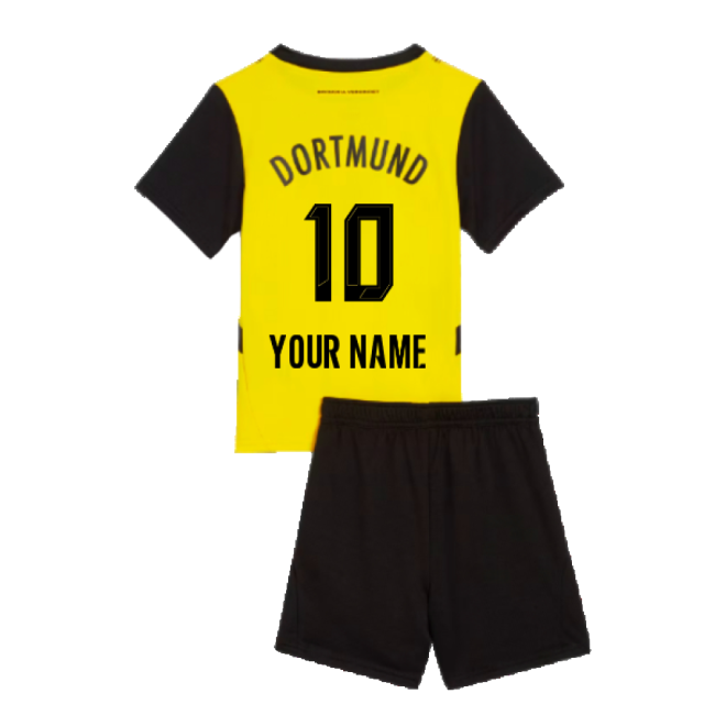 2024-2025 Dortmund Borussia Home Kit Mini Kit (Your Name)