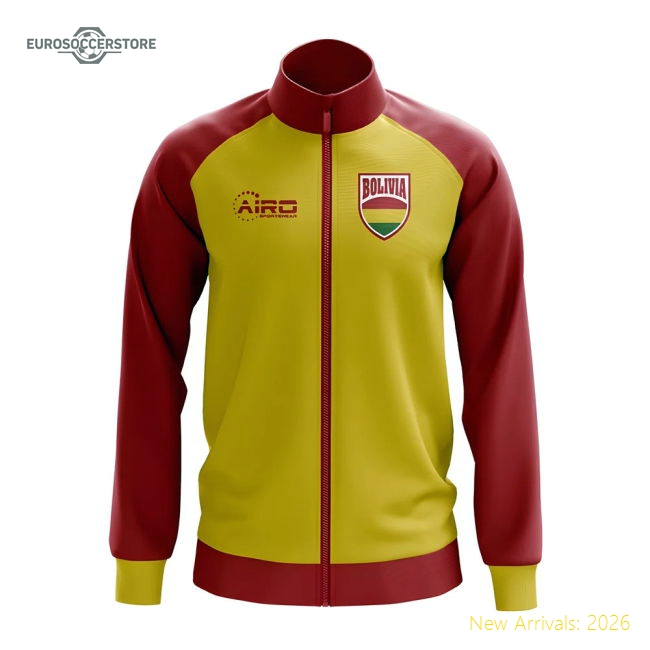 Bolivia Concept Football Track Jacket (Yellow) - Kids
