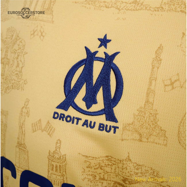 Marseille 2024-25 Fan Version For Adults Shirt Football